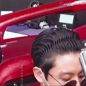 Set Three New Made in France Clear Plastic Stretch Comb Headbands